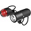 Knog Plugger Front Light and Plug Rear Light Twinpack