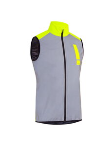  Hump Men's Ultra Reflect Gilet Reflective Silver