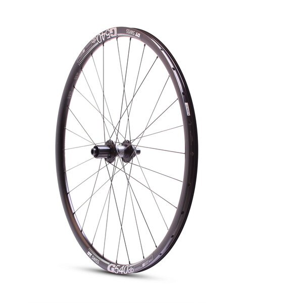 M Part Wheels M Part Gravel Rear Wheel DT 370 CL Hub G 540 Rim TLR black 700c