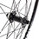 M Part Wheels M Part Gravel Front Wheel Shimano TC500 CL Hub TA 100x12 700c Sniper 24 Rim black