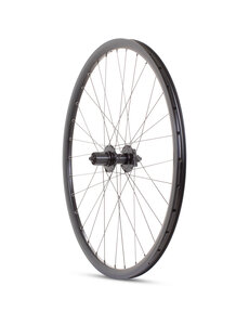 M Part Wheels M Part Gravel/MTB Rear Wheel Shimano QC400 6B Hub QR 135mm 650B/27.5 inch TLR Rim blkk