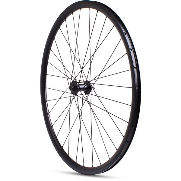 M Part Wheels M Part Road Front Wheel Shimano Tiagra CL Hub TA 100x12mm Aero Rim black 700c