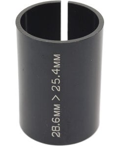 M Part M Part Threadless stem shim adapter 1-1/8 inch / 28.6 mm to 1 inch / 25.4 mm 40mm