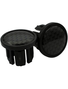 M Part M Part Carbon fibre look bar end plugs for Road bikes