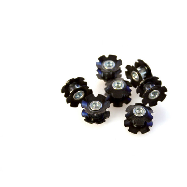 M Part M Part 1-1/8 inch Star Nuts 25.4 x 10 Pack Refill