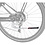 M Part M Part Essential kickstand, 24-29 inch adjustable, 18mm direct mount, 20kg
