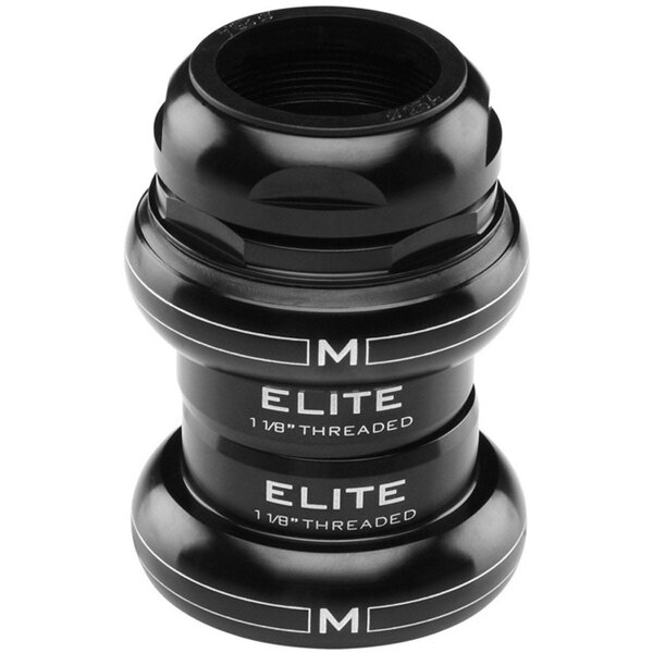 M Part M Part Elite Black Threaded 24tpi Headset 1 inch EC30/25.4 24 EC30/27