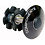 M Part M Part Alloy Star Nut Set 1-1/8 inch Black