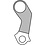 M Part M Part Gear Hanger KTM (direct mount M12 1.75)