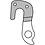 M Part Drop Out Hanger GH-165 M Part Cube