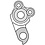 M Part M Part Gear Hanger direct mount (M12 1.5)