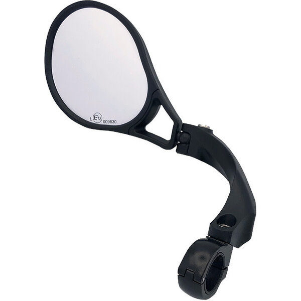 M Part M Part E-bike E13 approved mirror, adjustable, left handlebar clamp fitting