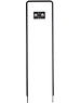 M Part M Part Fixed U-stay basket bracket, 410 mm
