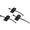 M Part M Part Self-adhesive cable guides