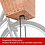 M Part M Part Spitalfields rectangular wicker basket with mounting plates
