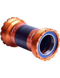  Wheels Manufacturing Bottom Bracket T47 Inboard DUB Orange