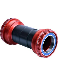  Wheels Manufacturing Bottom Bracket T47 Outboard DUB Red
