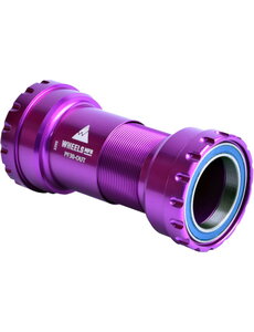  Wheels Manufacturing Bottom Bracket PF30 Outboard DUB Purple