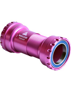  Wheels Manufacturing Bottom Bracket PF30 Outboard DUB Pink