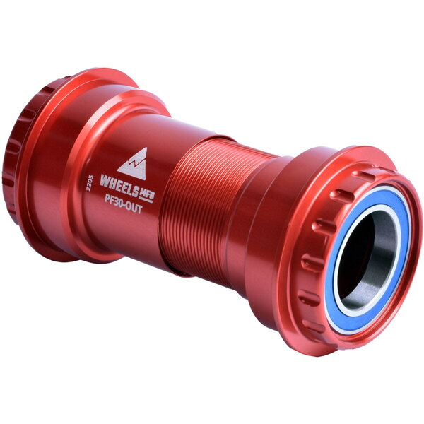 Wheels Manufacturing Bottom Bracket PF30 Out 24 Red