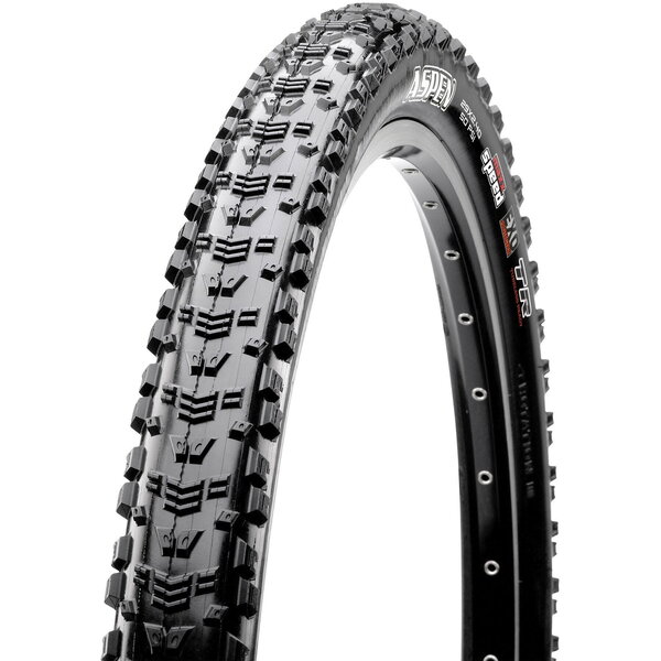 Maxxis Maxxis Aspen 120 TPI Folding MaxxSpeed EXO Tubeless Tyre Black