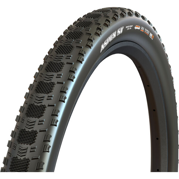 Maxxis Maxxis Aspen ST 170 TPI MaxxSpeed EXO Folding Tubeless Tyre Black