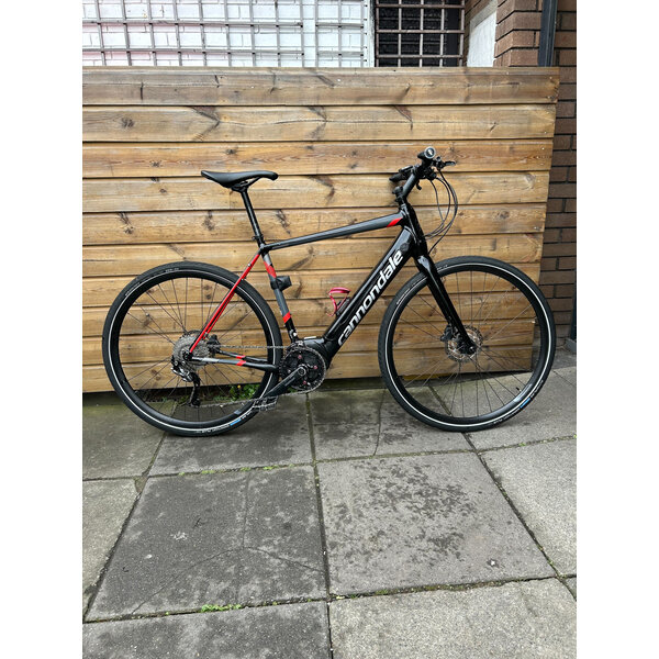 Second Hand Cannondale Neo Electric Bike Black/Red Size Large, Private Sale