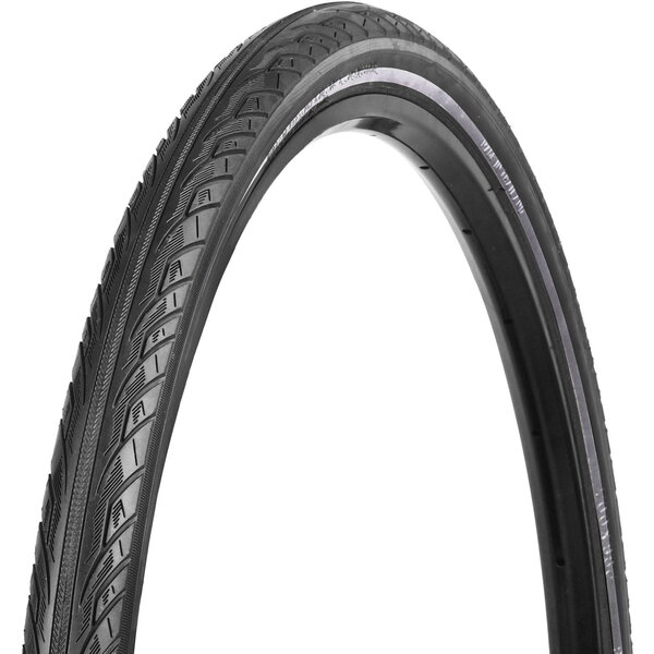 Nutrak Zilent+ with Puncture Belt and Reflective Stripe Tyre Black
