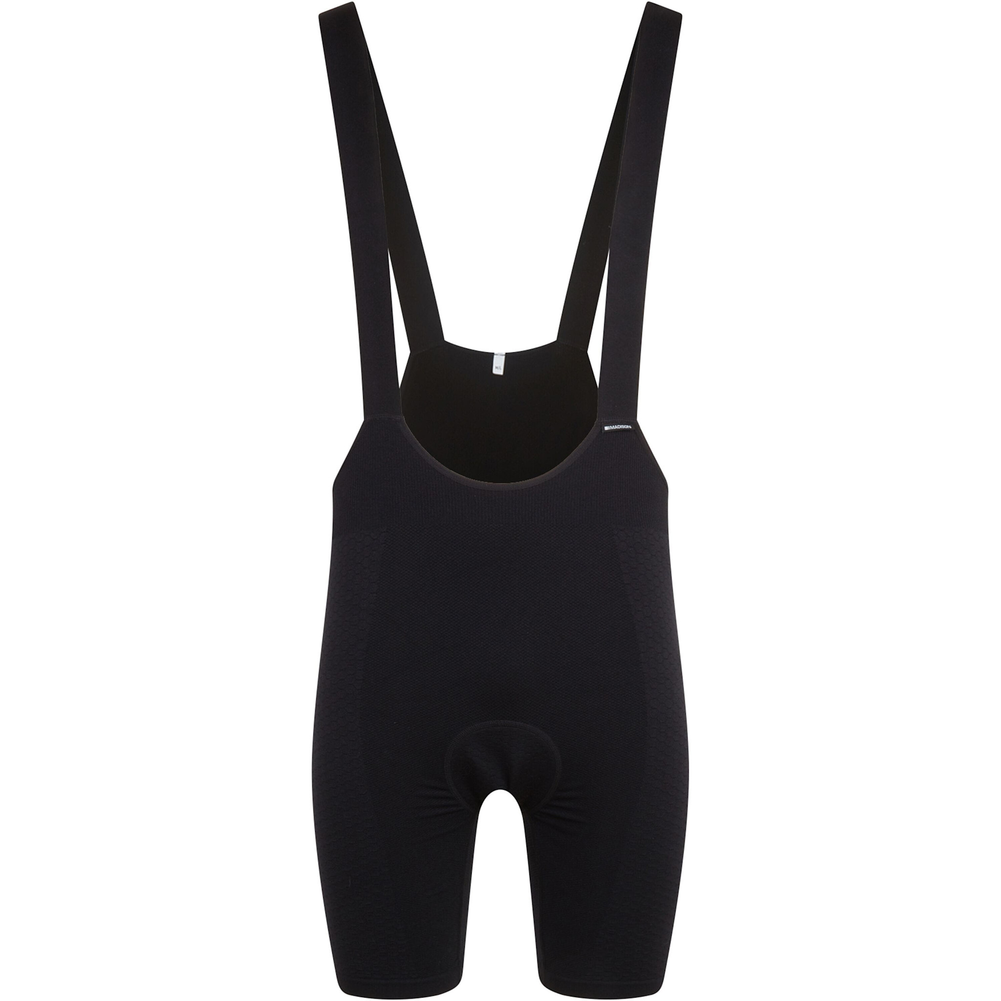 You added <b><u>Madison Flux Men's MADKnit EIT Pad Bib Liner Shorts Black</u></b> to your cart.