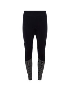 Madison Madison Stellar Padded Women's Reflective Thermal Tights With DWR Black