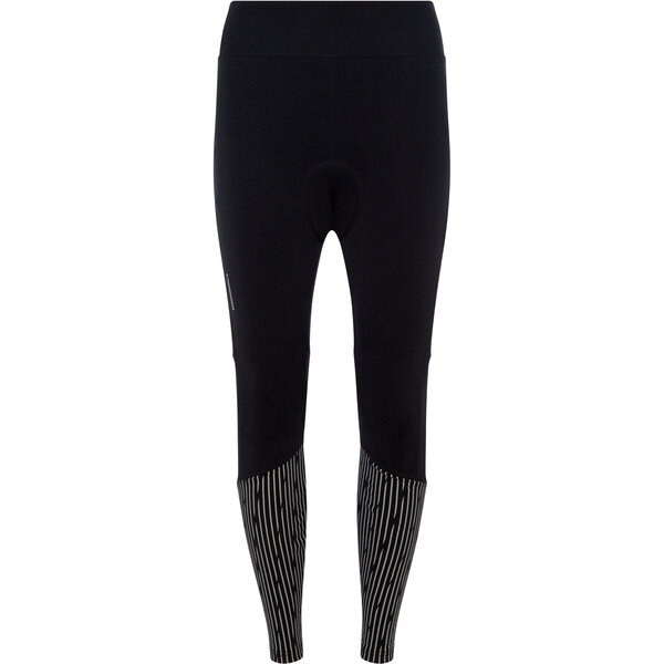 Madison Madison Stellar Padded Women's Reflective Thermal Tights With DWR Black