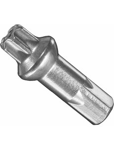DT Swiss DT Swiss 2.0 mm X 15 mm Prolock Pro Head Squorx Brass Nipples Silver (Box Of 100)