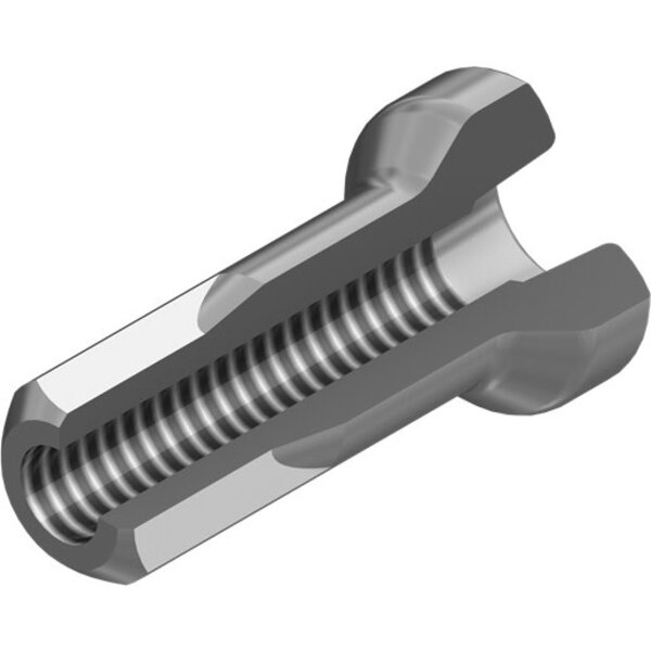 DT Swiss DT Swiss 2.0 X 12 mm Prolock Hidden Brass Nipples Silver (Box Of 100)