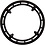 Shimano Shimano Spares FC-E6100 44T single chain ring cover and fixing bolt