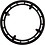 Shimano Shimano Spares SM-CRE50 44T single chain ring cover and fixing bolt