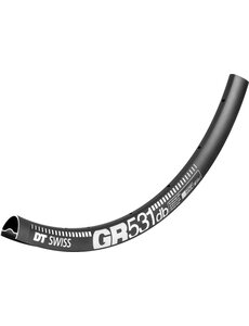 DT Swiss DT Swiss Rims GR 531 DB SBWT Presta-drilled disc brake black