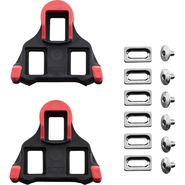 Shimano Shimano Spares SM-SH10 SPD SL-Cleats, Fixed, Red