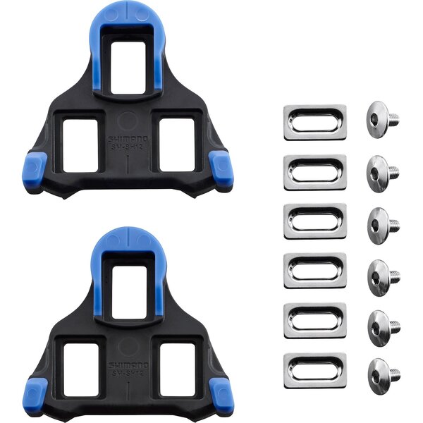 Shimano Shimano Spares SM-SH12 SPD SL-Cleats , Front Pivot Floating , Blue
