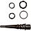 Shimano Shimano Spares PD-R9100 pedal axle assembly, right hand, 4 mm longer type