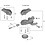Shimano Shimano Spares SL-R3000 Right hand indicator unit