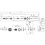 Shimano Shimano Spares SG-C3001-7D internal assembly, axle length 187 mm