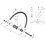 Shimano Shimano Spares FH-RS770 complete hub axle
