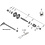 Shimano Shimano Spares FH-MT410 complete hub axle