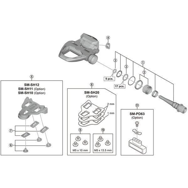 Shimano Shimano Spares PD-9000 indicator