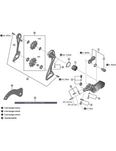 Shimano Shimano Spares RD-R7100 inner plate