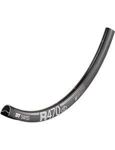 DT Swiss DT Swiss R 470 DB Rims Presta-drilled disc brake black