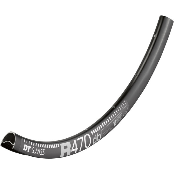 DT Swiss DT Swiss R 470 DB Rims Presta-drilled disc brake black