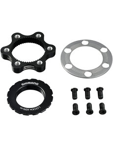 Shimano Shimano Spares SM-RTAD05 6-bolt rotor to Centre-Lock hub disc adapter