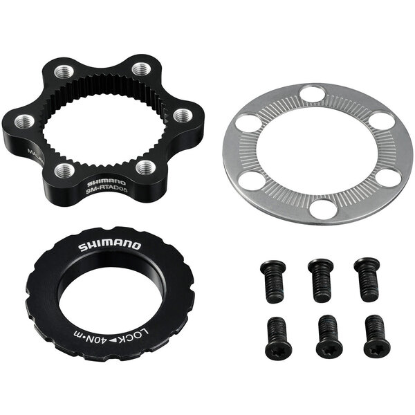 Shimano Shimano Spares SM-RTAD05 6-bolt rotor to Centre-Lock hub disc adapter