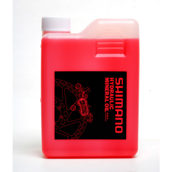 Shimano Shimano Spares Mineral oil 1 litre, red
